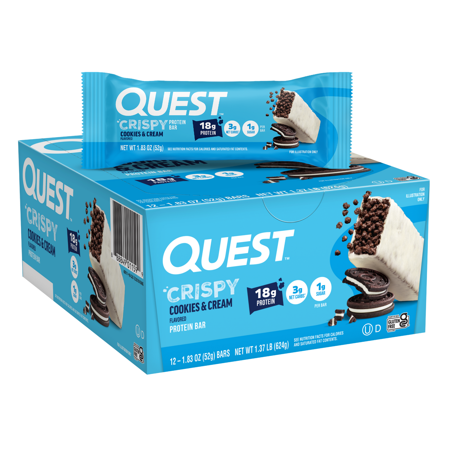 cookies-and-cream-crispy-hero-protein-bars-o6 400111_QN_USA_Pkg_Crispy_ProteinBar_CAC_12ctCarton_3D_Composite_Force.png