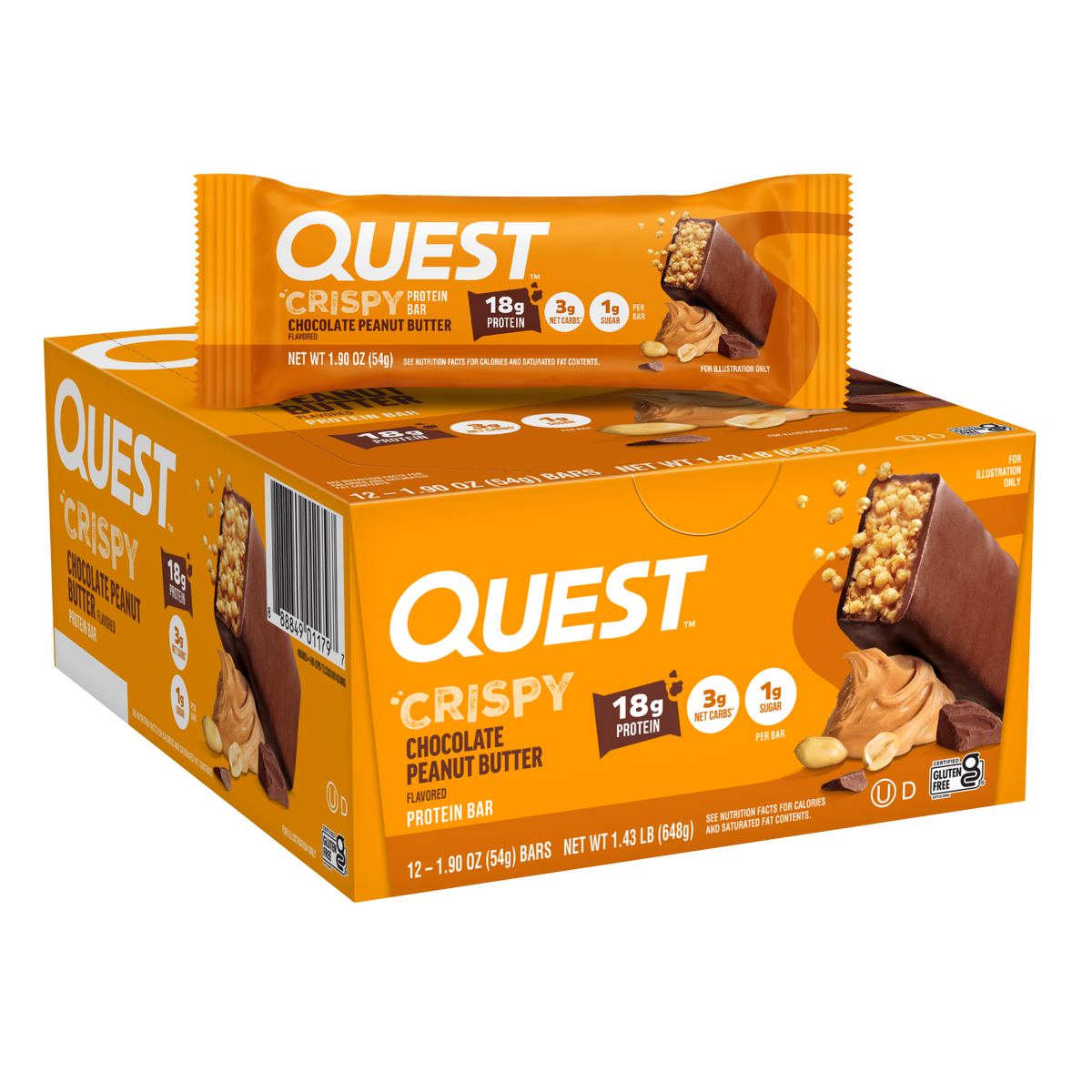 chocolate-peanut-butter-crispy-hero-protein-bars-g5 400095_QN_USA_Pkg_Crispy_ProteinBar_CPB_12ctCarton_3D_Composite_Force.png